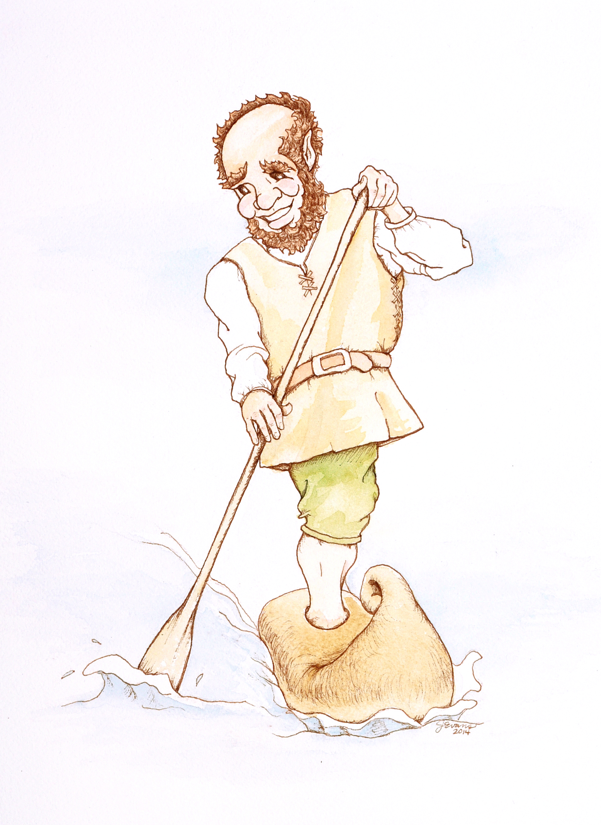 Nursery illustration: Dufflepud